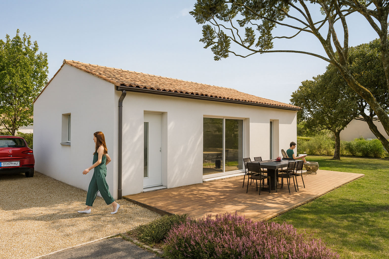 Maison plain-pied dans la vallée de la Drôme – MAISON VISION
